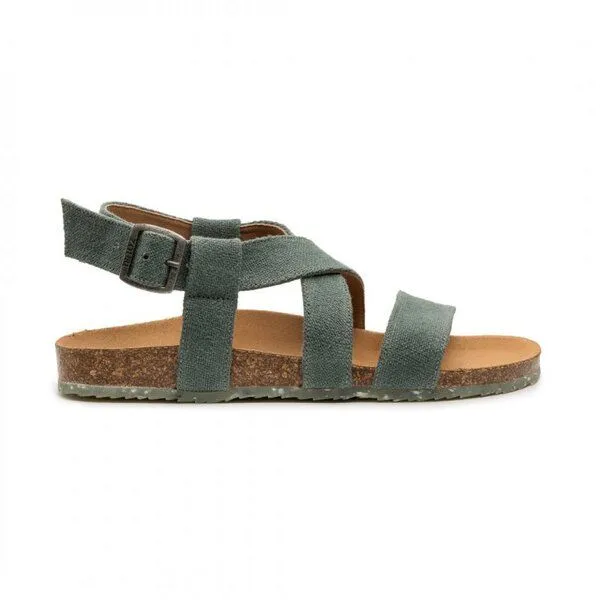 Zouri ZOURI Vegane Sandalen SAND, Earth (grün), – Produktbild 2 von 3