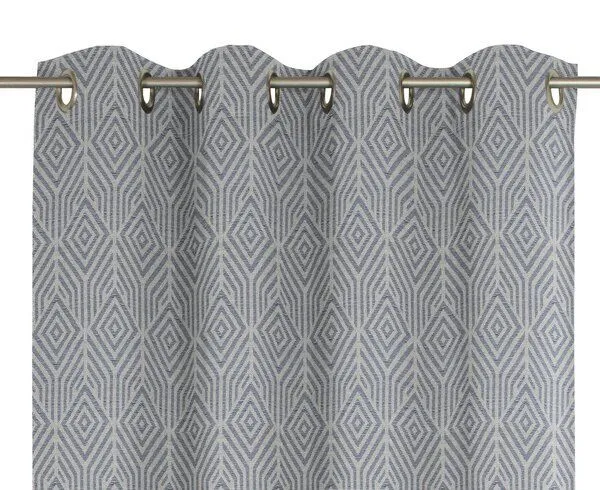 Nature by Adam Nature by Adam Vorhang aus 100% Bio-Baumwolle - Made in Germany - Easy Diamond, Dunkelblau, – Produktbild 1 von 7