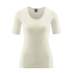 Living Crafts LIVING CRAFTS - Damen Kurzarm-Shirt - Beige (100% Bio-Baumwolle), Nachhaltige Mode, Bio Bekleidung – Produktbild 1 von 1