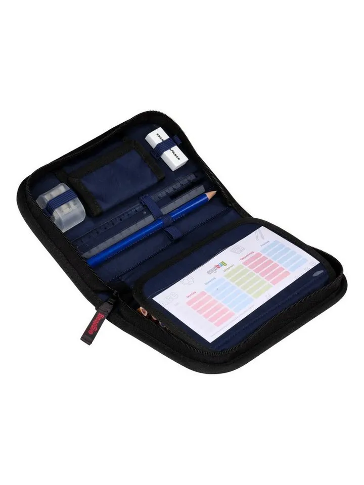 Ergobag Ergobag Federmäppchen Federmäppchen, (1-tlg), mit Lyra‑Stiften, Grau, – Produktbild 3 von 3