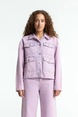 Kings Of Indigo Kings of Indigo Damen vegan Jacke Meisho Chase Polignac Overdye – Produktbild 1 von 1