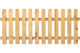 woodstore24 Gartenzaun Holz Kiefer / Fichte 180 x 80 cm (Serie Edewecht) – Produktbild 1 von 1