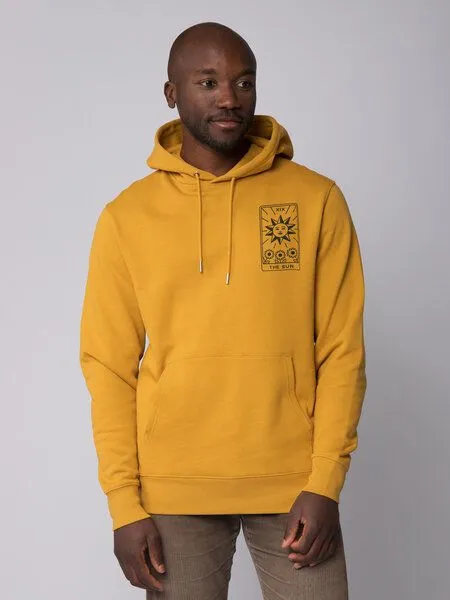 watapparel watapparel Hoodie Unisex Tarot The Sun, Ochre, – Produktbild 1 von 3