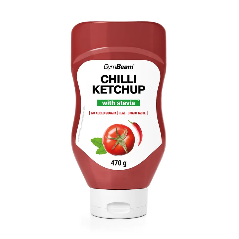 GymBeam Food GymBeam Ketchup mit Stevia 470 g Chilli – Produktbild 1 von 1