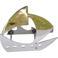 Mitienda Shop Mitienda Shop Weinflaschenhalter aus Zinn "Boot" – Produktbild 1 von 1