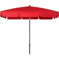 Doppler doppler Sonnenschirm "SUNLINE NEO WATERPROOF" 225 x 120 cm, mit Tasche, rot – Produktbild 1 von 1