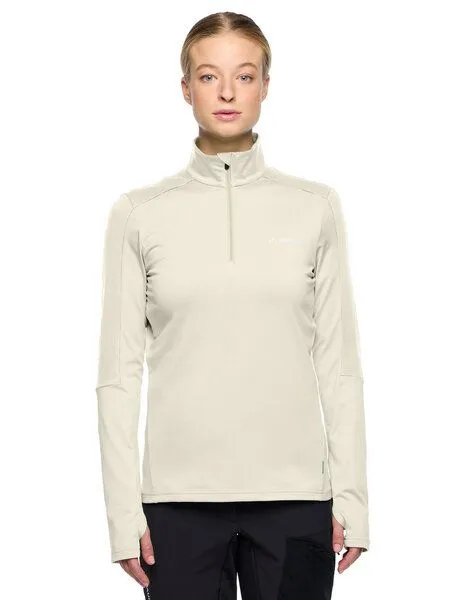 Vaude VAUDE Pullover Women's Livigno Halfzip II, Ecru, – Produktbild 2 von 3