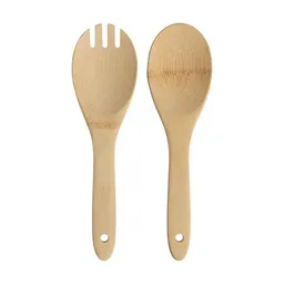 elasto elasto Salatbesteck 'Yanoda' aus Bambusholz - Set aus Löffel und Gabel – Produktbild 1 von 1