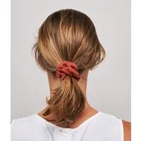 obumi obumi Haargummi - Scrunchie aus Leinen in vielen Farben, Rost, – Produktbild 1 von 1