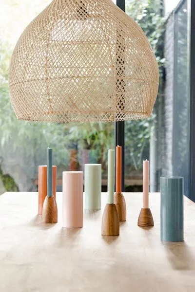 Originalhome Originalhome Gute Stabkerzen für bewusste Geschenke - paraffinfrei & vegan, Grün, – Produktbild 2 von 4