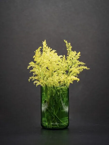 MaBe MaBe Vase aus der grünen Weinflasche – Produktbild 4 von 4