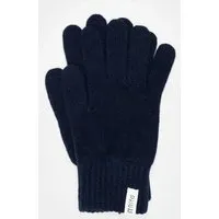 Rifò Circular Fashion Made in Italy Rifò - Circular Fashion Made in Italy Recycelte Kaschmir-Handschuhe – Pier Paolo, Blau, – Produktbild 1 von 1