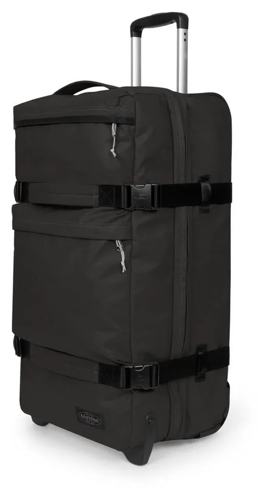Eastpak Eastpak Weichgepäck-Trolley TRANSIT'R PLUS M, 2 Rollen, Trolley mit praktischen Fächern, integriertem TSA-Schloss & 2 Rollen, Schwarz, – Produktbild 3 von 5