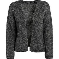 Living Crafts LIVING CRAFTS - Damen Strickjacke - Gestreift (74% Bio-Baumwolle; 26% Bio-Wolle), Nachhaltige Mode, Bio Bekleidung, Gestreift, – Produktbild 1 von 1