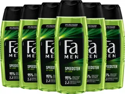 Fa Fa Duschgel Duschpflege Men Speedster, 6x 250 ml, 6-tlg., 2in1 Formel, aus recyceltem Material – Produktbild 1 von 1