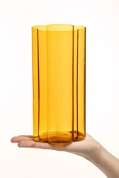 Tranquillo Tranquillo Vase RAIINBOW, Gla052-orange, – Produktbild 3 von 4