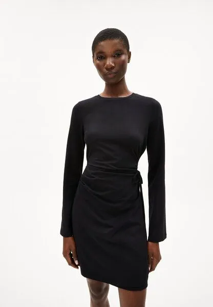 ARMEDANGELS ARMEDANGELS CEETAA Damen Jerseykleid aus Bio-Baumwoll Mix, Black, – Produktbild 1 von 4