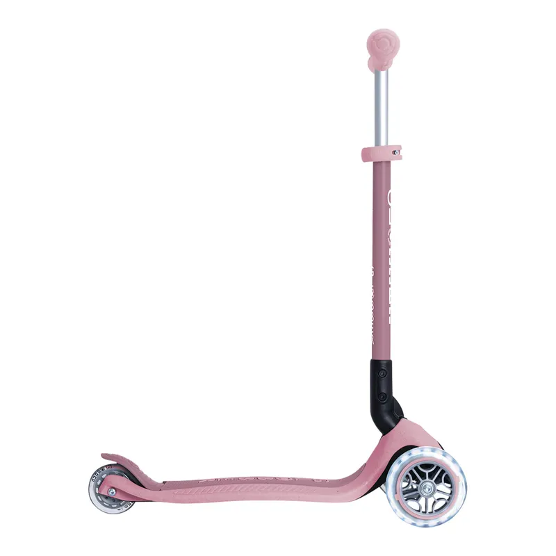 Globber Globber Scooter PRIMO Foldable Lights ECO, Rosa, – Produktbild 3 von 3