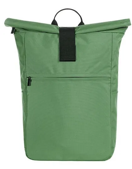 Halfar Recycelter Laptop - Rucksack Halfar, Grün, – Produktbild 1 von 2
