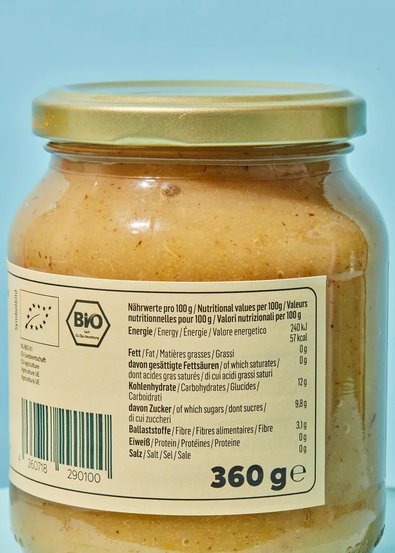 KoRo Bio Fruchtpüree Birne 6 x 350 g – Produktbild 4 von 5