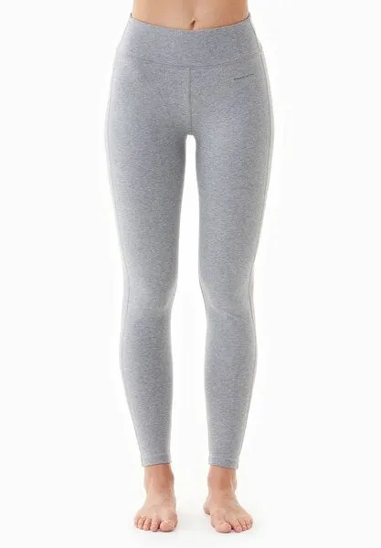 ORGANICATION ORGANICATION LENNA | High Waist Leggings aus Bio-Baumwolle, Dark grey melange, – Produktbild 2 von 3