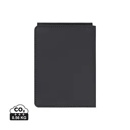 Vinga VINGA Baltimore RCS recycelte Polyester-RFID-Reisepasshülle, schwarz, Schwarz, – Produktbild 1 von 1