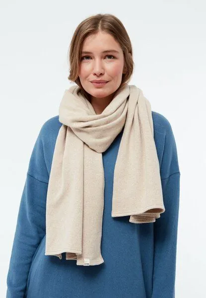 Givn Berlin Givn Berlin Schal GBDANA aus recycelter Baumwolle, Light beige, – Produktbild 3 von 4