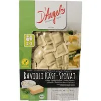 D Angelo D`Angelo Bio-Ravioli mit Käse-Spinat-Füllung, 250 g – Produktbild 1 von 1