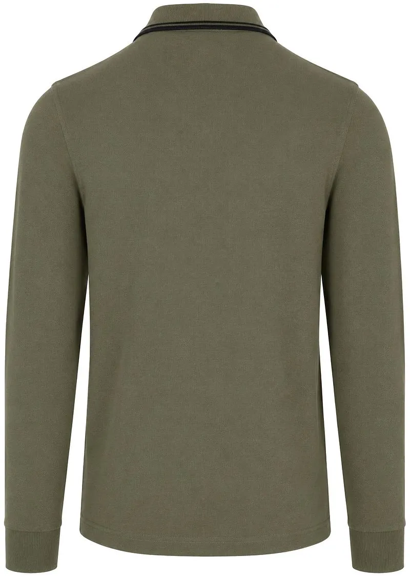 Fred Perry Fred Perry Langarm-Poloshirt Grün Z50 - Größe L, Grün, – Produktbild 3 von 3