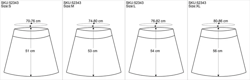 Guru-Shop Minirock A-Linien Rock aus Bio-Baumwolle, bequemer Rock.. alternative Bekleidung, Braun, – Produktbild 4 von 4