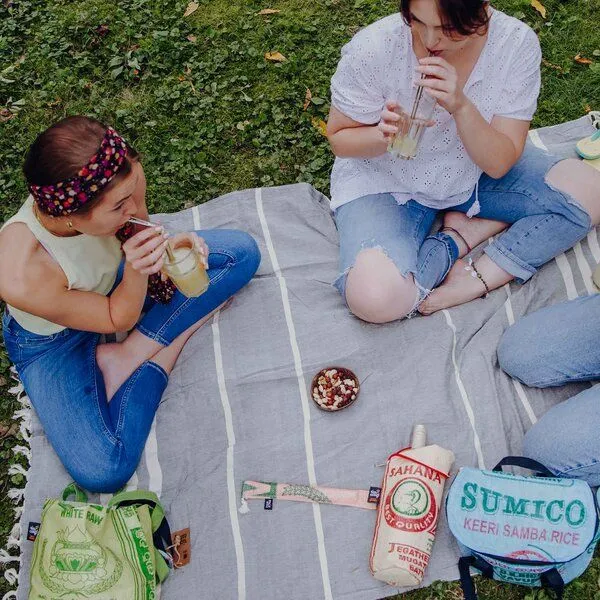 Rice&Carry Rice&Carry Picknick Decke 170 x 115 cm – Produktbild 3 von 3