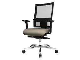 Topstar Topstar Bürodrehstuhl "Sitness 60" mit Armlehnen grau – Produktbild 1 von 1
