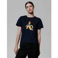 watapparel watapparel T-Shirt Frauen Rainbow Banana – Produktbild 1 von 1