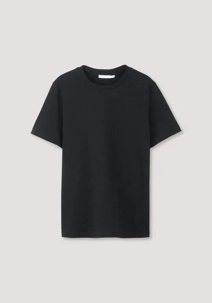 hessnatur hessnatur T-Shirt aus reiner Bio-Baumwolle, Schwarz, – Produktbild 4 von 4