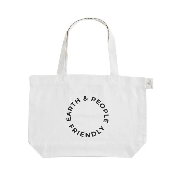 Originalhome Originalhome Tote aus recycelte Baumwolle, L, Weiß, – Produktbild 1 von 1