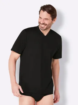 KINGsCLUB Shirt schwarz + grau-meliert + marine – Produktbild 1 von 1