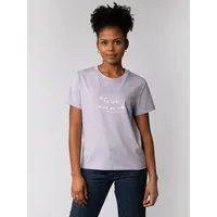 watapparel watapparel T-Shirt Frauen Es ist wie es ist, Lavender, – Produktbild 1 von 1