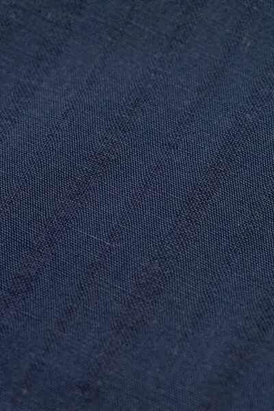 Rotholz Rotholz Kurze Hose - Everyday Short Midnight Stripe - aus einem Bio-Baumwoll/Leinen Mix, Blue, – Produktbild 3 von 4