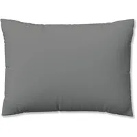 Schlafgut Schlafgut Kissenbezug Knitted Jersey - 95% Biobaumwolle, 5% Elasthan - uni, Grey mid, – Produktbild 1 von 1