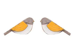 BeWooden BeWooden Holzohrringe Orange Cutebird – Produktbild 1 von 1