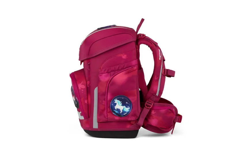 Ergobag Ergobag Schulranzen Schulranzen-Set CUBO MondzauBär 5-teilig (5-teilig), ergonomisch, höhenverstellbar, Your-Size-System, ab 1. Klasse, Lila, – Produktbild 5 von 5