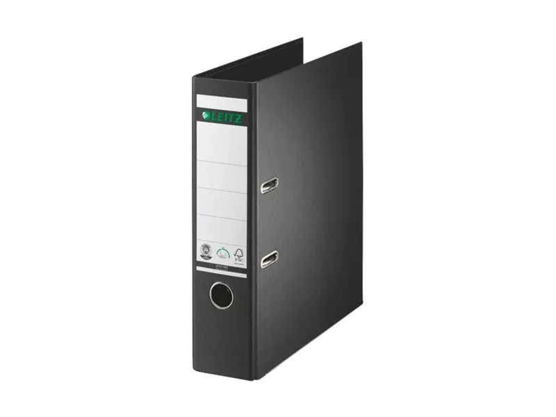 Leitz Leitz Ordner '180°' Rückenbreite 8 cm, schwarz – Produktbild 1 von 2