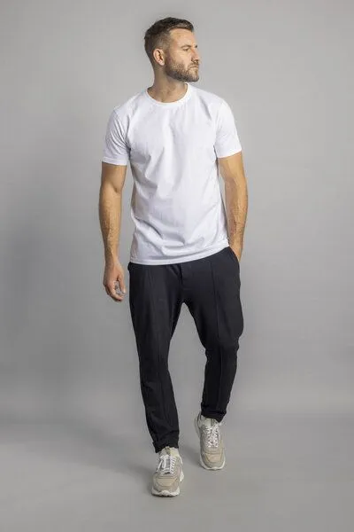 DIRTS dirts Premium Blank T-Shirt SLIM, White, – Produktbild 2 von 4