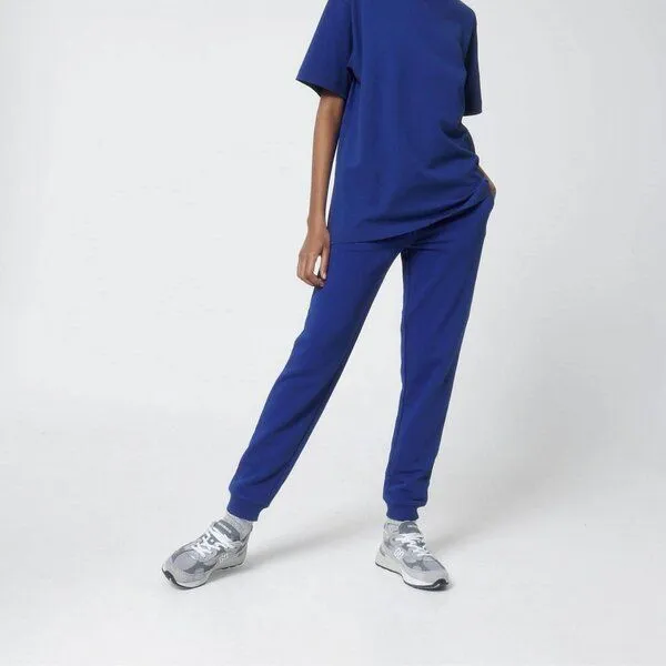 UNIPOLAR UNIPOLAR Oversized T-Shirt Modell: Free, Worker blue, – Produktbild 4 von 6