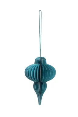 Tranquillo Papieranhänger PETROL HUMMING - blau – Produktbild 1 von 1