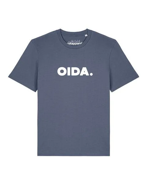 watapparel watapparel T-Shirt Unisex Oida, Blue grey, – Produktbild 1 von 2
