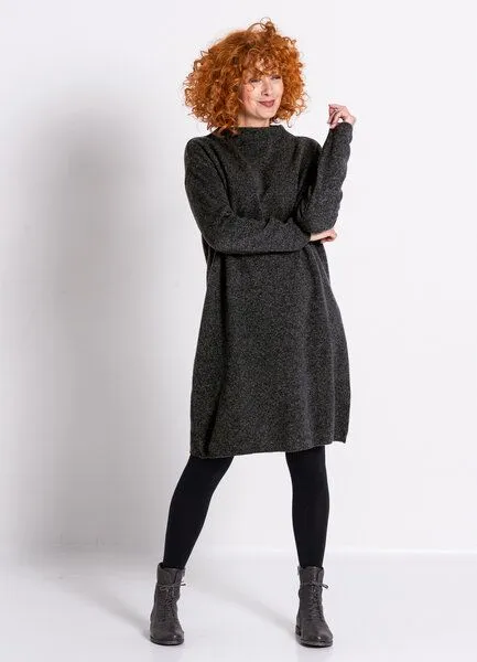 Heidekönigin Heidekönigin Stehbundkleid MELIERT, Lorbeer, – Produktbild 3 von 3