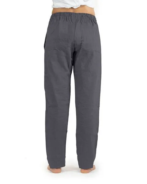 SCHAZAD Leinenhose CHINO von SCHAZAD, Anthrazit, – Produktbild 3 von 3