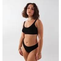 CASAGiN CASAGiN Bralette-BH aus ökologischer Pflanzenfaser, Schwarz, – Produktbild 1 von 1