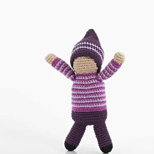 Pebble Pebble Pixie Rassel Zwerge, Lila, – Produktbild 1 von 2